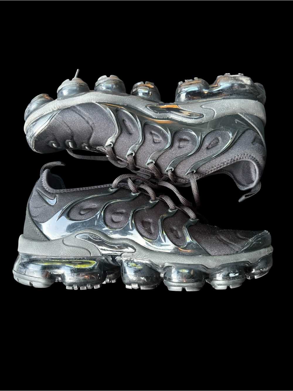 Nike Air VaporMax Plus Triple Black Sneakers Women’s 8
